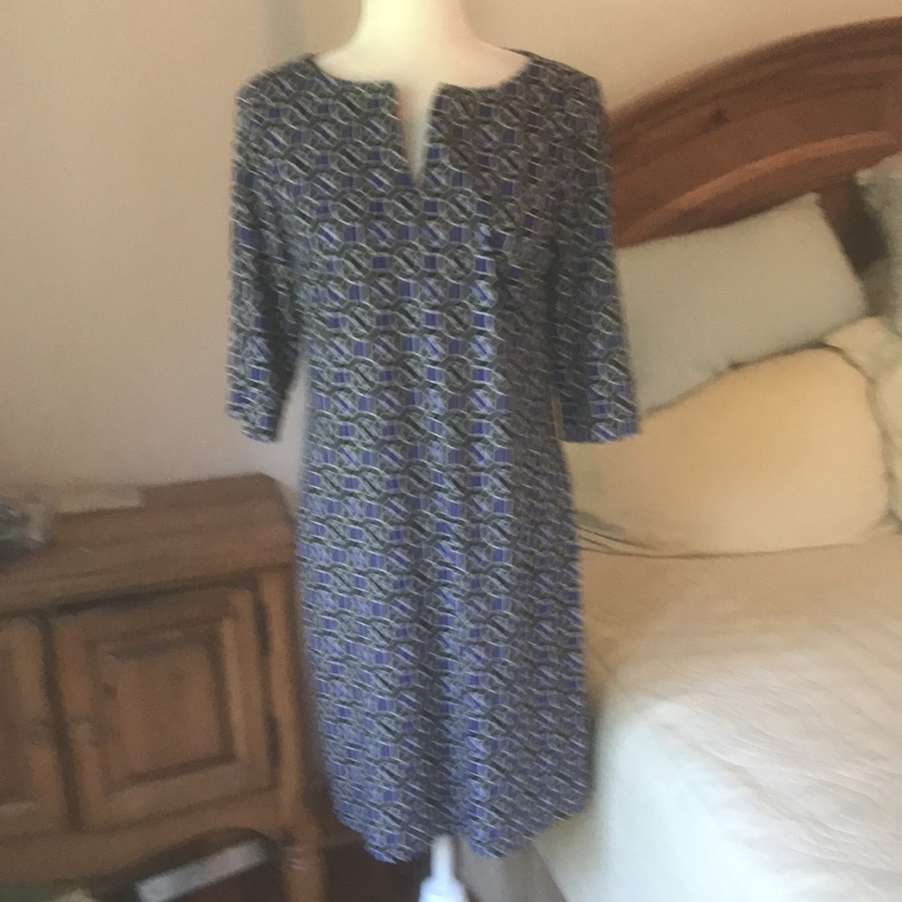 Laundry By Design Geometric Print Dress Size 4